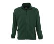 Vestes polaires personnalisables avec logo couleur vert foncé