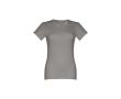 T-shirt blanc classique à col rond 190 g/m2 couleur gris foncé