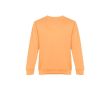 Sweat-shirt en coton et polyester 300 g/m2 couleur corail