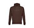 Sweat-shirt personnalisé avec logo 320 g/m2 couleur marron foncé
