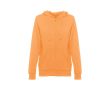 Sweat-shirt zippé pour femme de 320 g/m2 couleur corail
