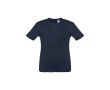 T-shirt avec logo pour enfant en coton 190g/m2 couleur bleu