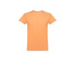T-shirt avec logo pour enfant en coton 190g/m2 couleur corail
