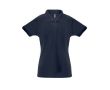 Polo en coton et polyester 200 g/m2 couleur bleu