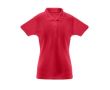 Polo en coton et polyester 200 g/m2 couleur rouge