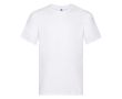 T-shirt blanc en 100% coton 140 g/m2 Fruit Of The Loom couleur blanc