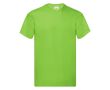 T-shirt en coton couleurs variées 145 g/m2 Fruit Of The Loom couleur vert lime