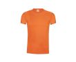 T-shirt en coton couleurs variées 145 g/m2 Fruit Of The Loom couleur orange