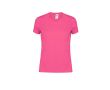 T-shirt ajusté en coton femme 150 g/m2 Fruit Of The Loom couleur fuchsia