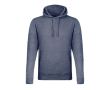 Sweat-shirt unisexe en polyester/coton 175 g/m2 MKT Landon couleur bleu marine
