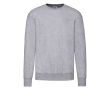 Sweat-shirt léger coton/polyester 240 g/m2 Fruit Of The Loom couleur gris