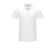 Polo en coton bio certifié GOT homme 180 g/m2 Elevate NXT couleur blanc