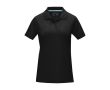 Polo piqué en coton bio GOTS femme 180 g/m2 Elevate NXT couleur noir