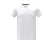 T-shirt col en V homme en coton 160 g/m2 Elevate Life couleur blanc