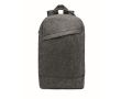 Sac à dos pour ordinateur 13'' en feutrine RPET avec passant couleur gris foncé