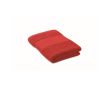 Serviette en coton bio douce et absorbante 360 g/m² 50x30 couleur rouge