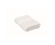 Serviette en coton bio douce et absorbante 360 g/m² 50x30 couleur blanc