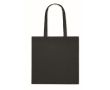 Sac de shopping en RPET non tissé à longues anses 80 g/m² couleur noir