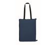Couverture pique-nique rembourrée en PEVA convertible en sac couleur bleu