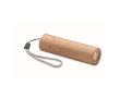 Lampe de poche en bois rechargeable à 3 modes 5W couleur bois