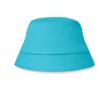 Chapeau publicitaire de plage couleur turquoise