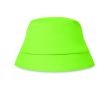 Chapeau publicitaire de plage couleur vert lime
