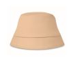 Chapeau publicitaire de plage couleur beige
