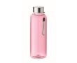 Bouteille en tritan personnalisée de 500 ml couleur rose transparent
