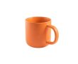 Mug avec finition mouchetée couleur orange