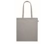 Sac en coton bio à longues anses 180 g/m2 couleur gris