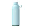 Bouteille thermos en acier et plastique marin avec verre bouchon 1L couleur bleu ciel