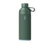 Bouteille thermos en acier et plastique marin avec verre bouchon 1L couleur vert foncé