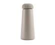 Bouteille thermos en inox recyclé de forme conique 450ml couleur gris