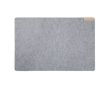 Sous-main en feutre recyclé avec points antidérapants couleur gris