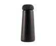 Bouteille thermos en inox recyclé de forme conique 450ml couleur noir