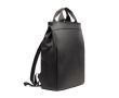 Sac à dos polyvalent exclusif en cuir synthétique à poche PC couleur noir