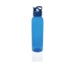 Bouteille en RPET pour salle de sport à bouchon à vis 650ml couleur bleu
