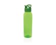 Bouteille en RPET pour salle de sport à bouchon à vis 650ml couleur vert