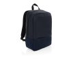 Sac à dos en RPET pour PC 15\" avec rangements intérieurs couleur bleu marine