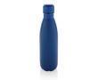 Bouteille en inox recyclé pour boissons froides 500ml couleur bleu