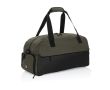 Sac de voyage en RPET au design spacieux avec poche frontale couleur vert