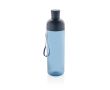 Bouteille en RPET avec bouchon démontable et dragonne 600ml couleur bleu marine