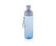 Bouteille en RPET avec bouchon démontable et dragonne 600ml couleur bleu