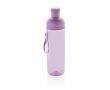 Bouteille en RPET avec bouchon démontable et dragonne 600ml couleur violet