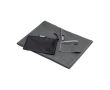 Serviette de sport ultralégère, polyester et nylon 200 g/m² couleur gris