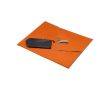 Serviette en polyester recyclé à séchage rapide 200 g/m² couleur orange