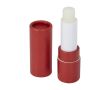 Baume à lèvres durable en papier recyclé avec SPF 15 couleur rouge
