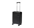 Valise trolley de cabine 20\" à roues pivotantes de 40L couleur noir