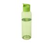 Bouteille transparente en plastique recyclé à poignée 650ml couleur vert