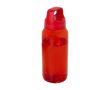 Bouteille en plastique recyclé à large poignée 450ml couleur rouge